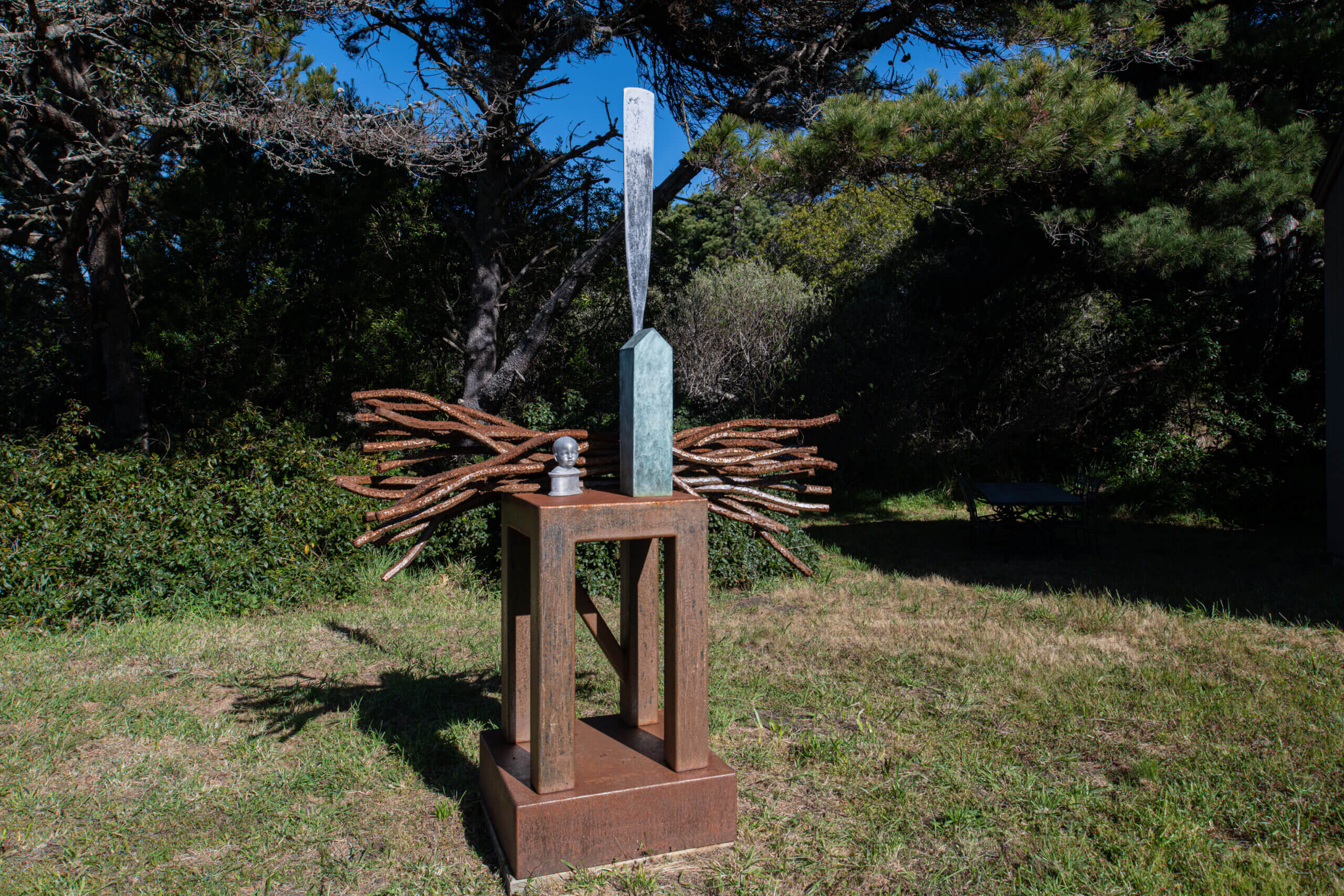 Oceanside: Art House outdoor sculpture