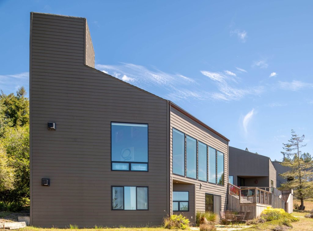 Cornwall West - front exterior view of home against blue sky